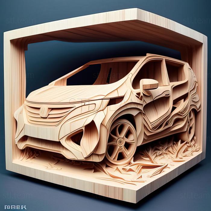 3D модель Хонда Фрід (STL)